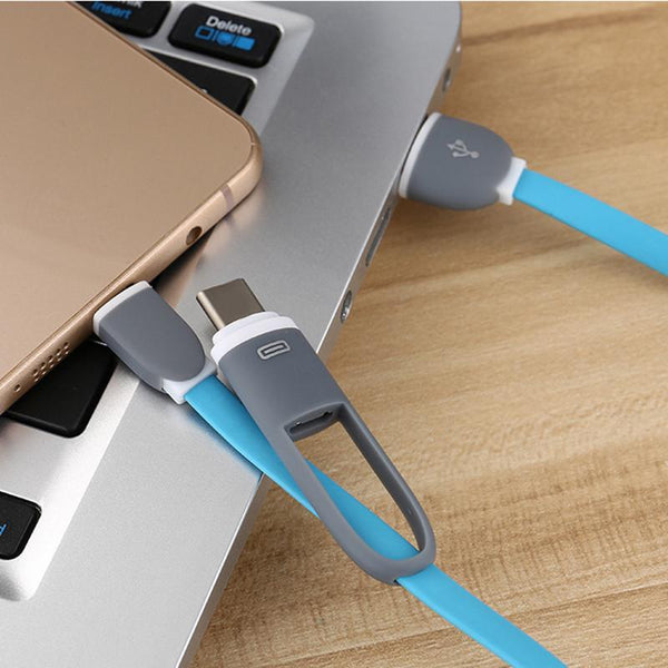 2 in 1 Micro USB to Type C Cable Adapter