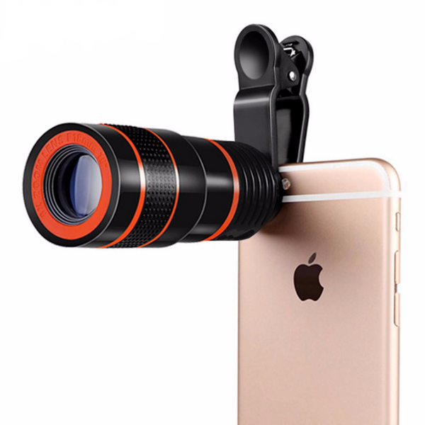 Portable Mobile Phone Camera Lens and Clip