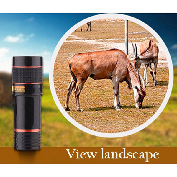 Portable Mobile Phone Camera Lens and Clip