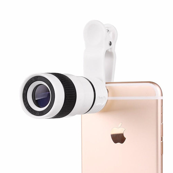 Portable Mobile Phone Camera Lens and Clip