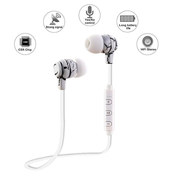 Bluetooth Wireless Crack Earbuds